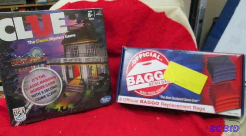 lot 92 image: Clue The classic mystery game and Official ba...