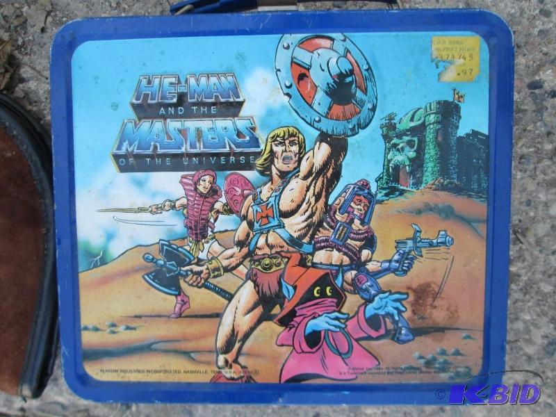 Vintage He-Man lunch box...