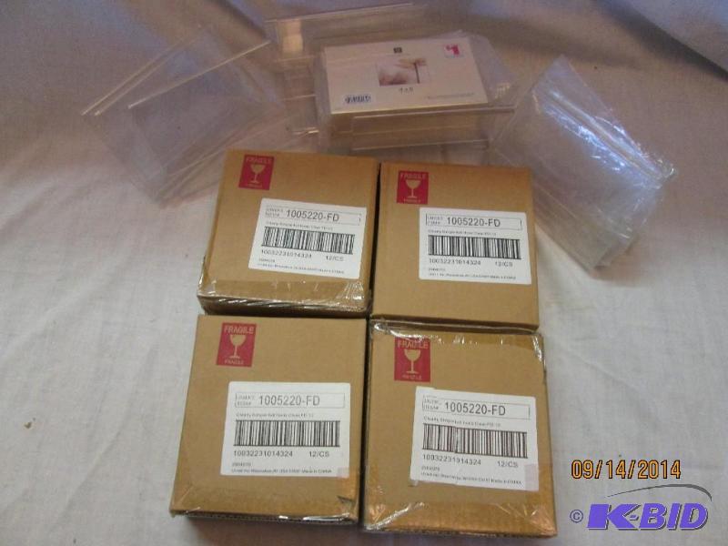 4 full boxes plus additional 4 x 6 inch clear...