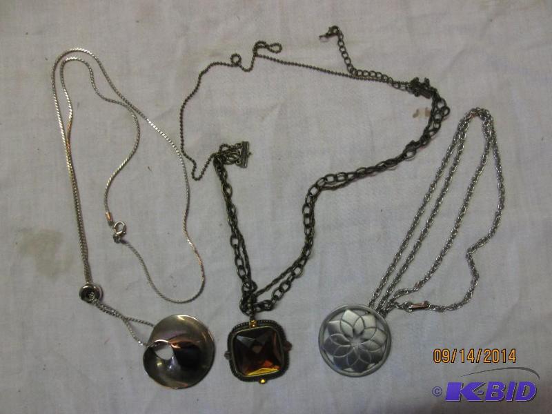 3 Vintage necklaces...