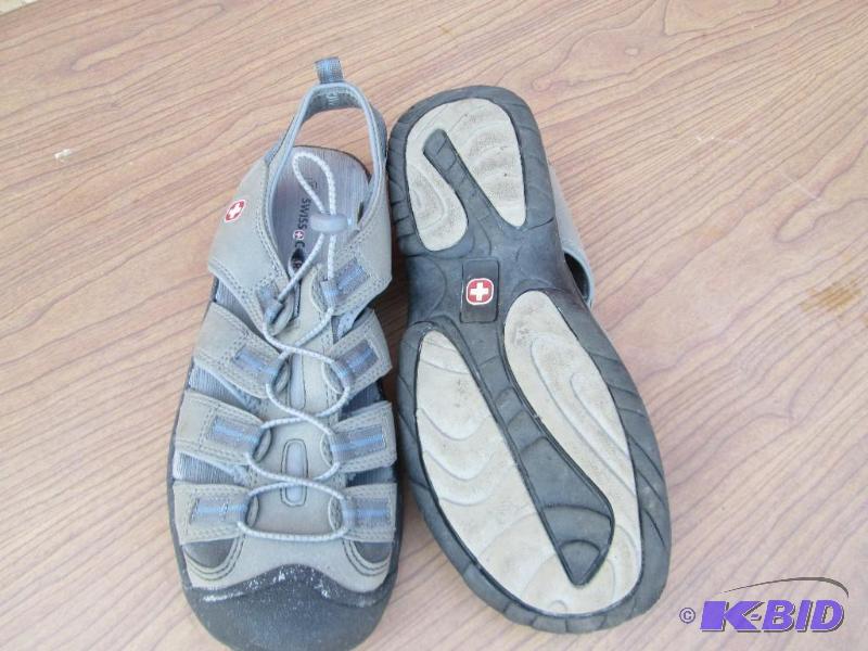 Swiss Gear shoes, gently used size 8.5...