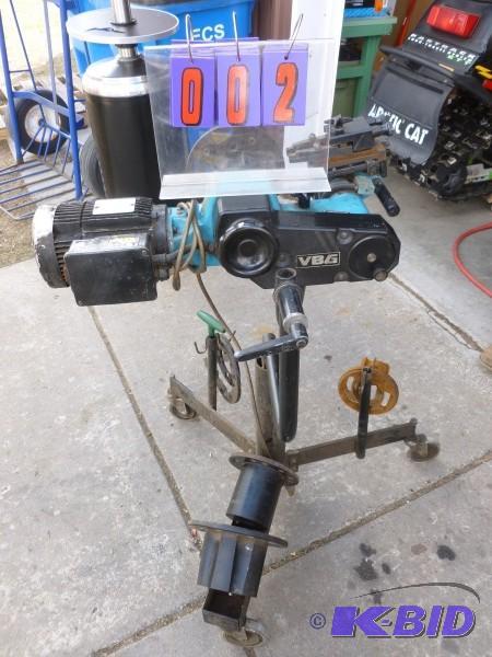 lot 2 image: Leroy SomerVBG brake lathe turning tool. Has...