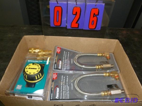 lot 26 image: Flat of misc. As shown. Terms. Inspection is ...