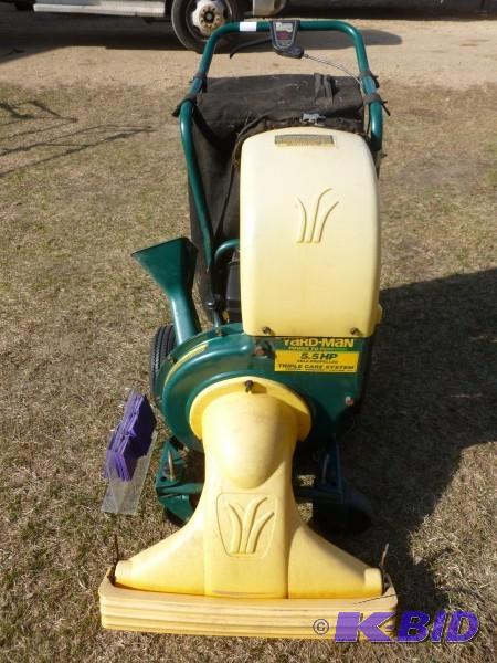 yardman 5.5 hp chipper shredder vacuum review