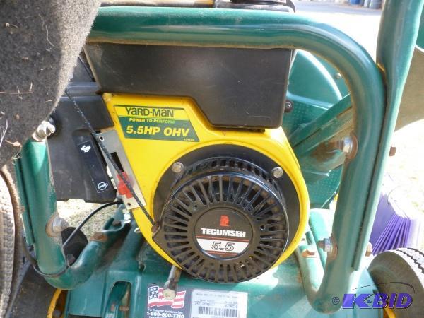 yardman 5.5 hp chipper shredder vacuum