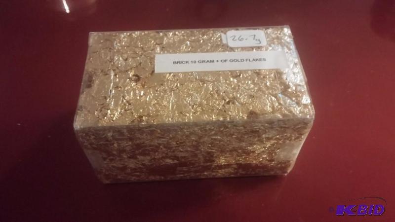 GOLD FLEX BAR 26.7G -NO GUARANTEE OF ACTUAL G...