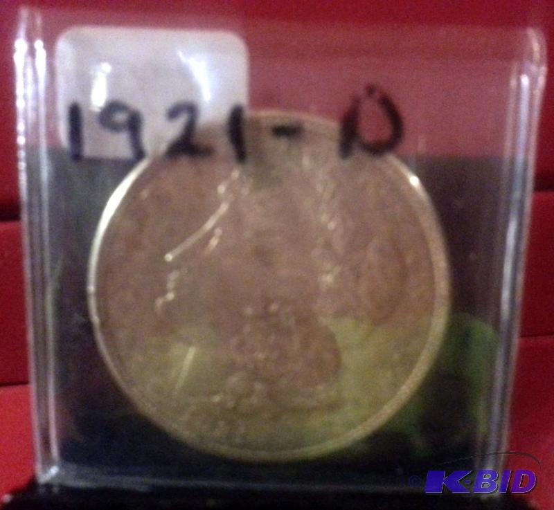 1921 D MORGAN SILVER DOLLAR 90% SILVER...