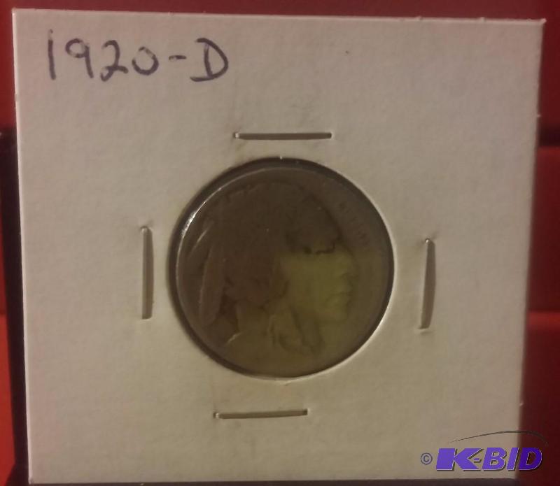 1920 D BUFFALO NICKEL...
