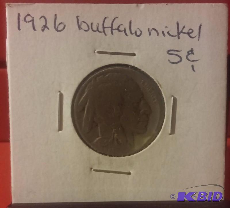 1926 BUFFALO NICKEL...