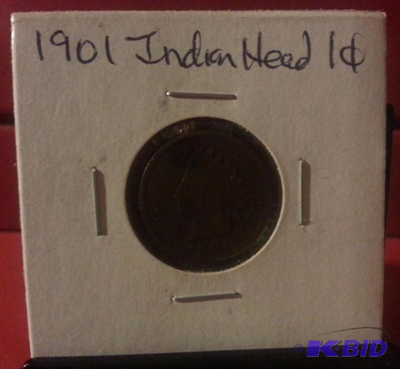 1901 INDIAN HEAD CENT...