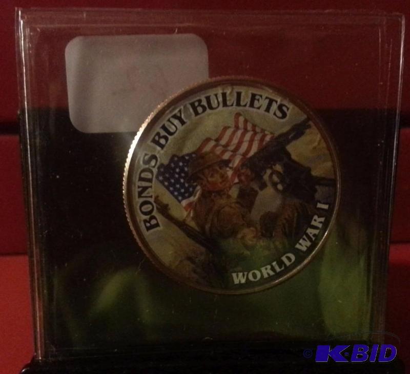 KENNEDY HALF DOLLAR BONDS BUY BULLETS WORLD W...