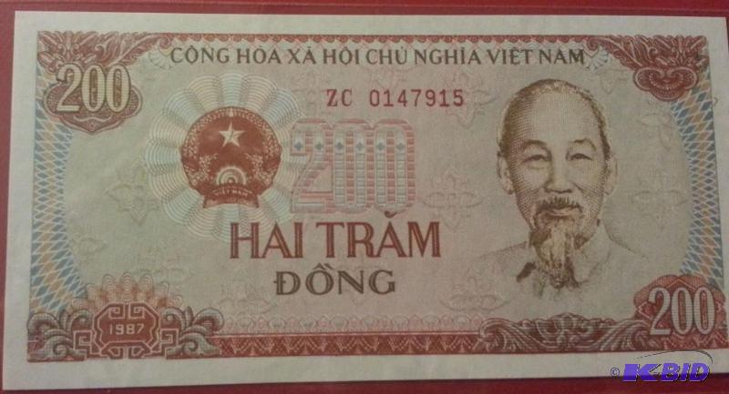 VIETNAM UNCIRCULATED FOREIGN NOTE...