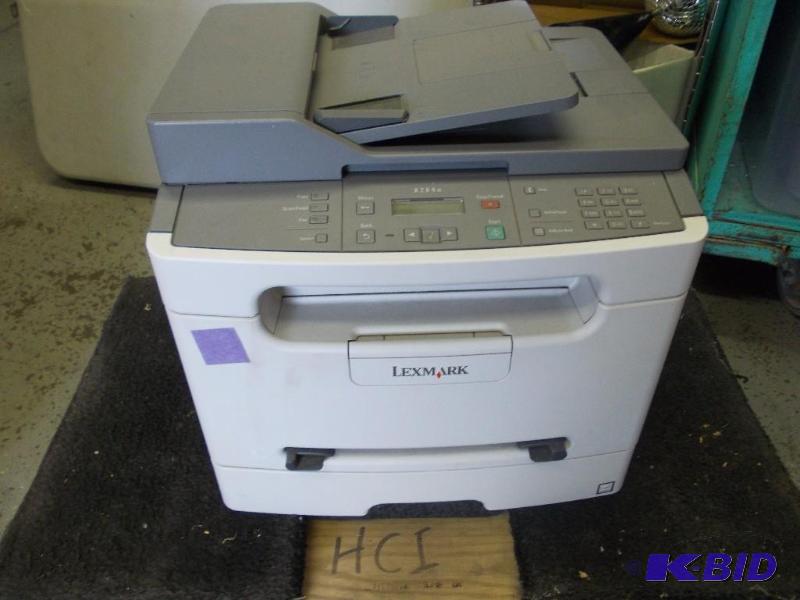 lot 24 image: Lexmark CopierScannerFax Machine Powers Up ...
