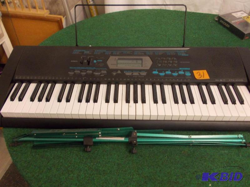 lot 31 image: Casio&nbspCTK-2100&nbspKeyboard (Works) Inc...