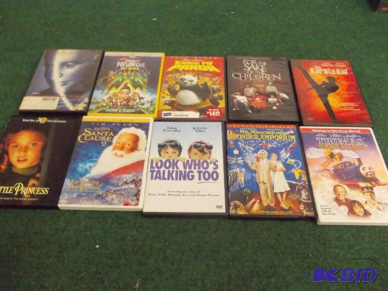 lot 48 image: 10-DVDs...