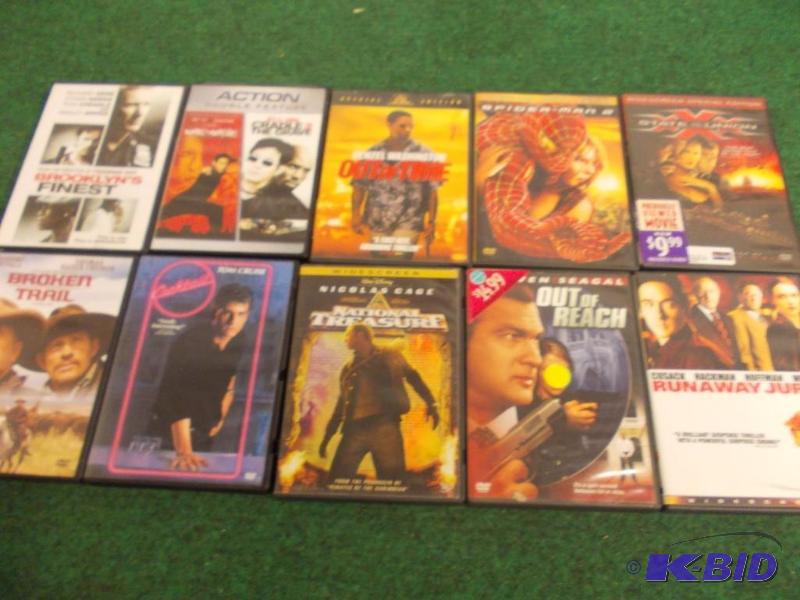 lot 49 image: 10-DVDs...