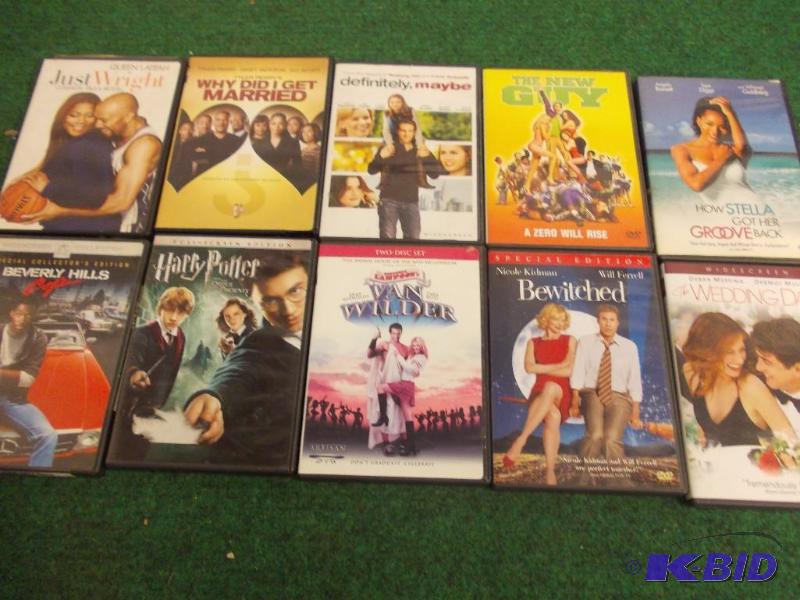 lot 52 image: 10-DVDs...