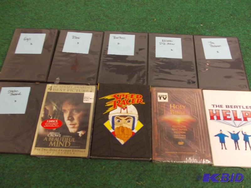 lot 53 image: 10-DVDs...
