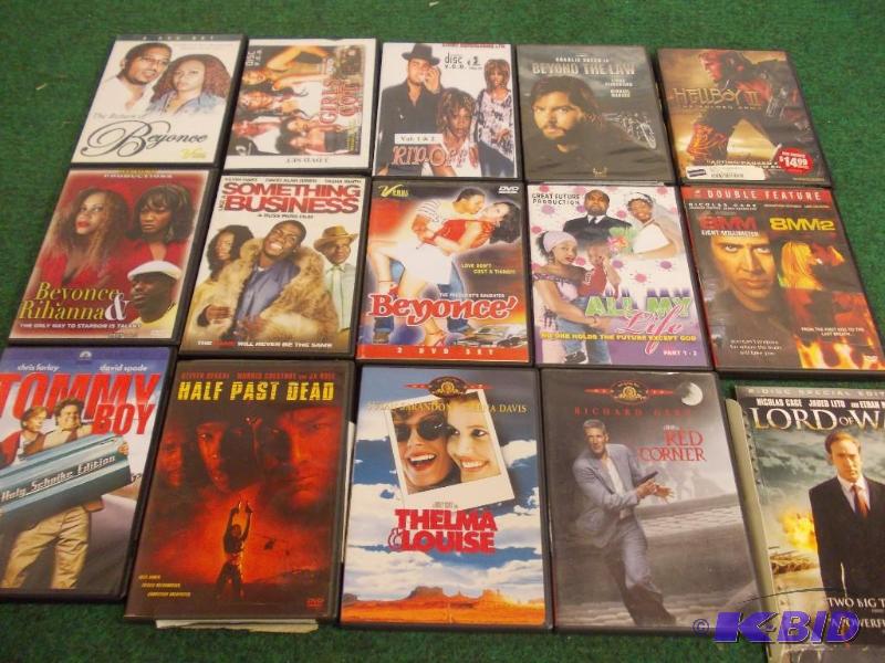 lot 54 image: 15-DVDs...