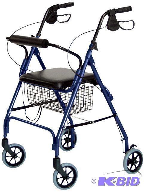 lot 62 image: NEW - Rollator Walkabout...