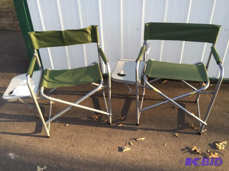 Set of Folding Chairs