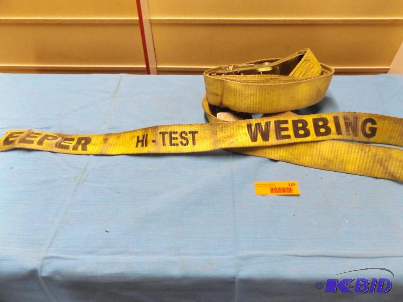 Keeper Ratchet Strap, Hi-Test...