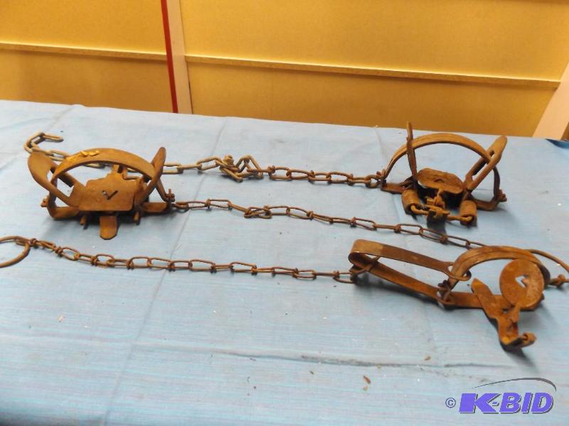three varmit traps...