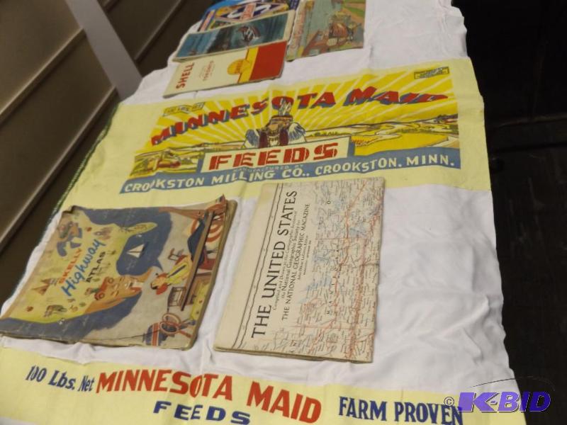 1956 United States Map, Atlas, stae maps, Sma...