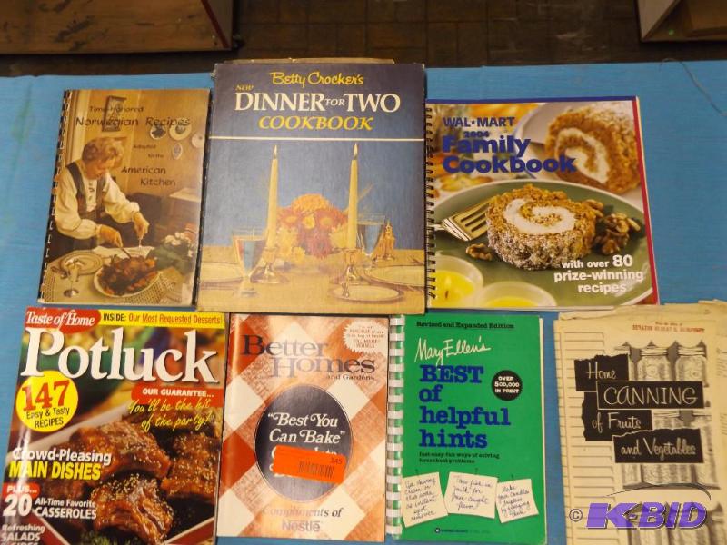 Cookbooks...