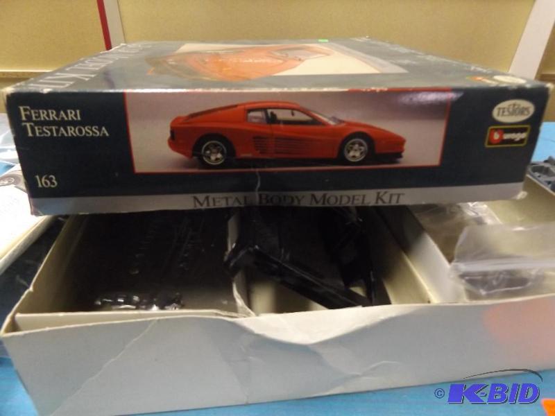 Ferrari Testarossa Metal Body Model kit...