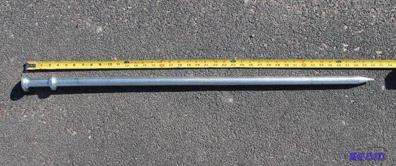 lot 32 image: 40" Stakes Anchor Lot Of 2 Stakes  ...