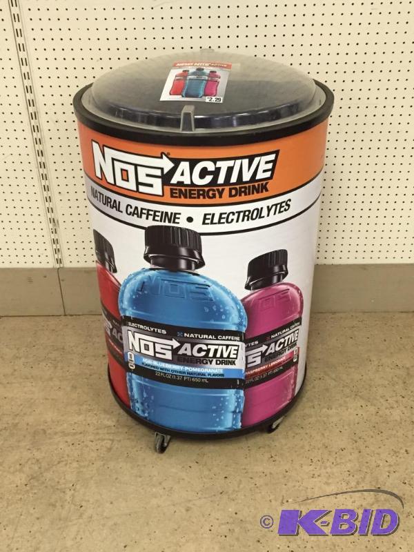 NOS beverage cooler