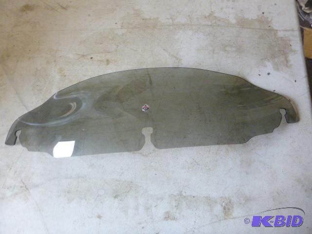 lot 114 image: Clock Works 3 12" Windshield for Harley...