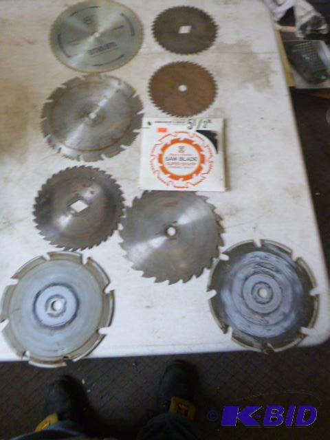 lot 147 image: Miscellaneous Saw Blades...