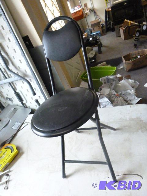 lot 27 image: Fold Up ChairStool...