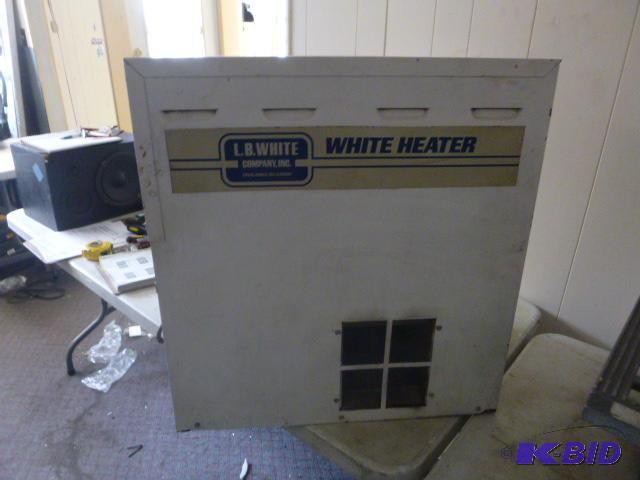 lot 6 image: L.B. White Propane Heater Model 377E - 115,00...