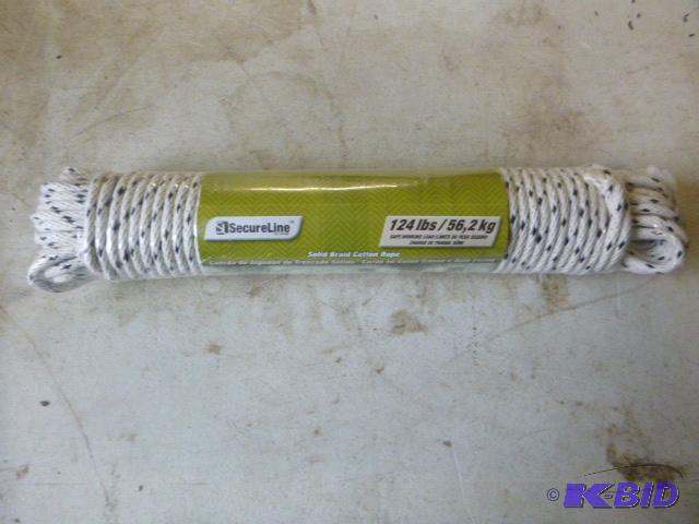 lot 82 image: Secure Lines Rope 124 lbs. working load, 732...
