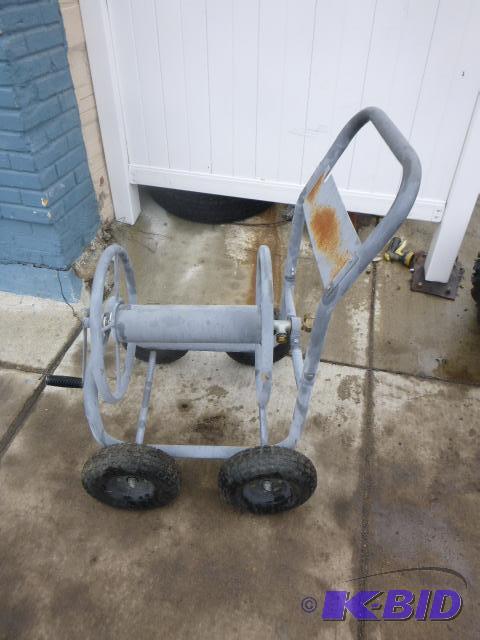 lot 95 image: Large Hose Reel...