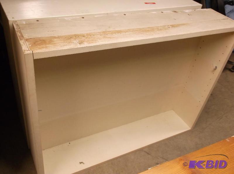 lot 163 image: Solid wood shelf does not have the shelves me...