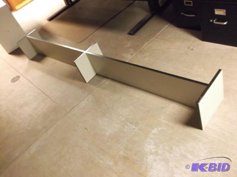 lot 166 image: Table top divider fits on table from lots 110...