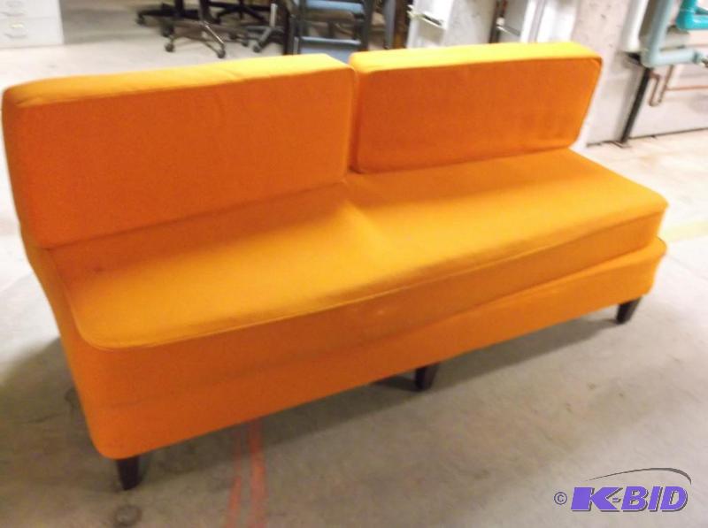 lot 177 image: Waiting area couch has has some stains just n...