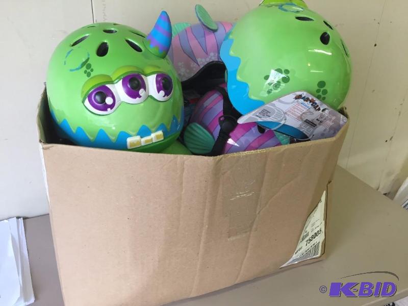 Huge Lot of Kids Helmets