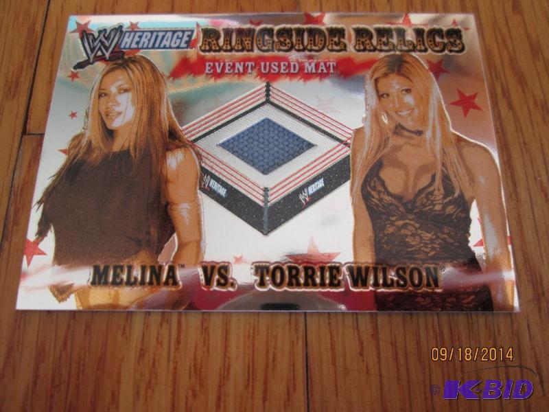 2006 Topps Chrome Heritage WWE Ringside Relic...