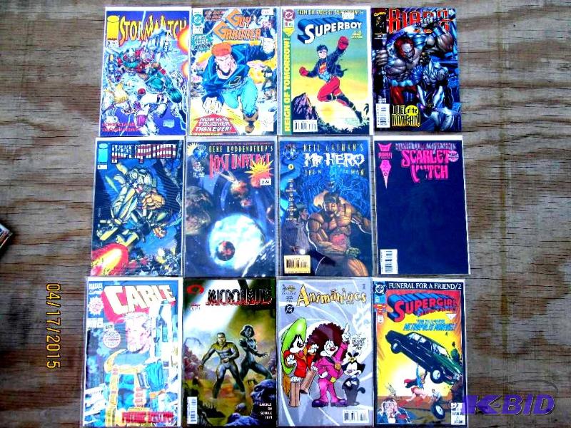 Lot of 12 assorted comic books...