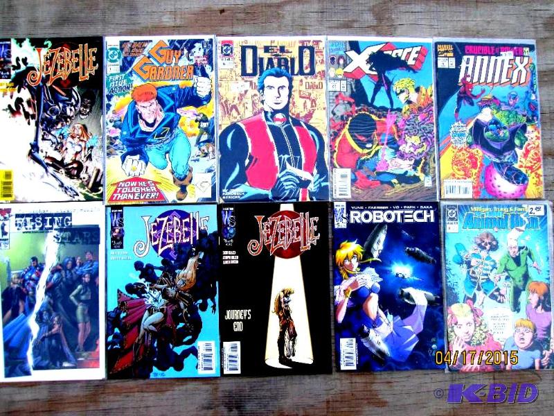 10 Assorted comic books...