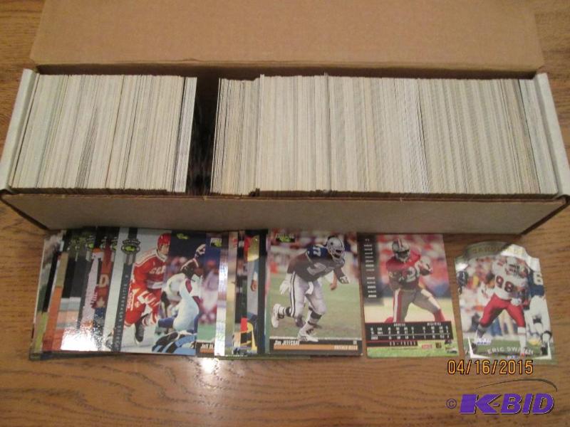 Box of Classic Four Sport cards...