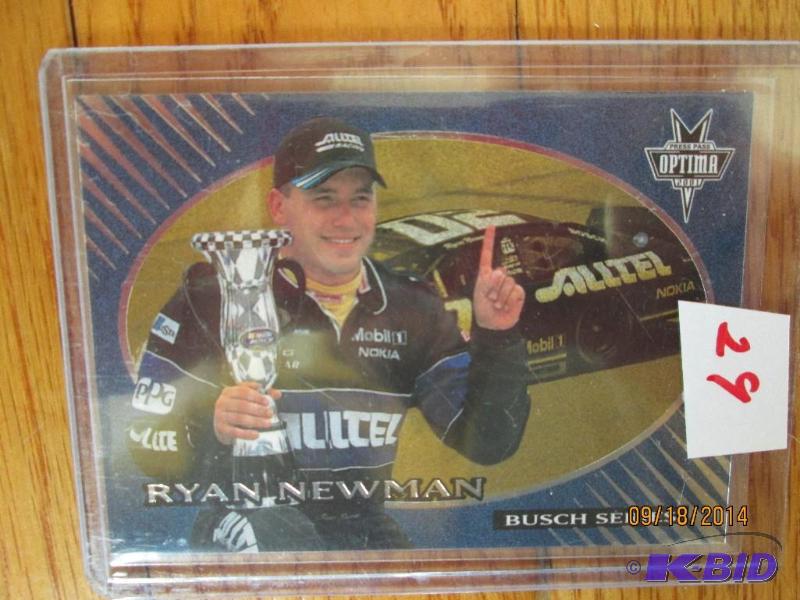 2001 Press Pass Optima Ryan Newman rookie car...