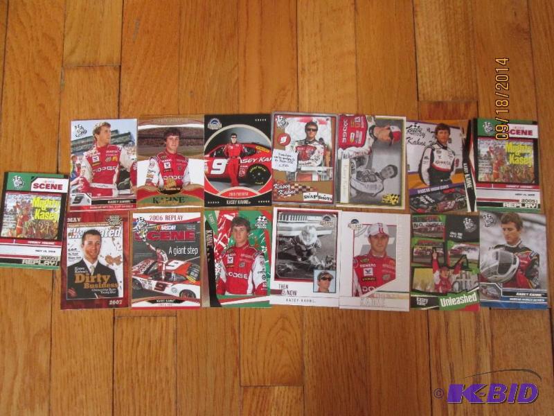 15 Kasey Kahne NASCAR cards...