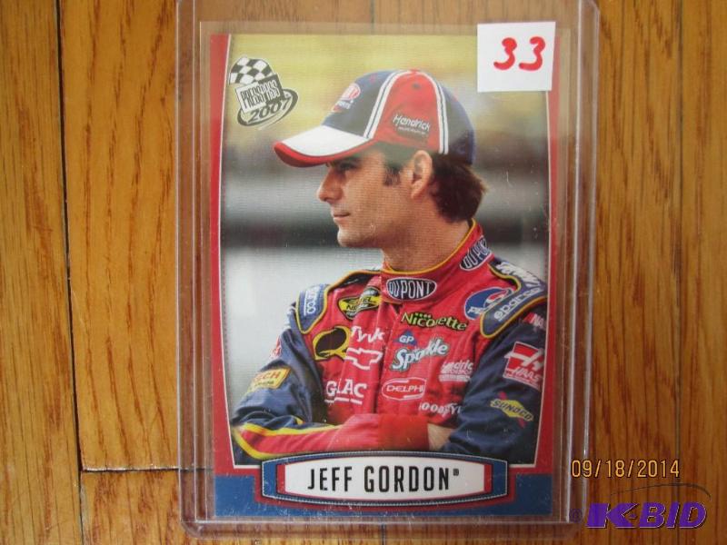 2007 Press Pass Tarset Jeff Gordon NASCAR car...