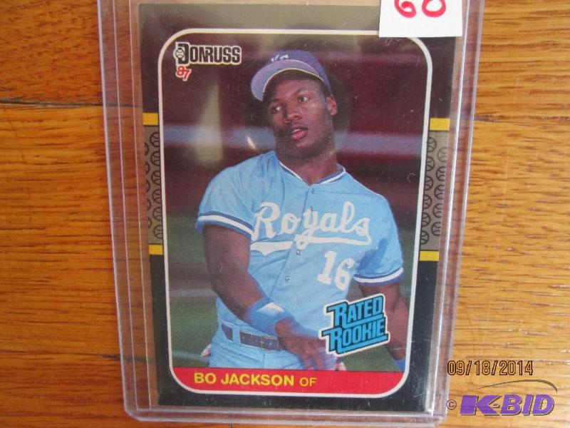 1987 Donruss Bo Jackson rookie card...